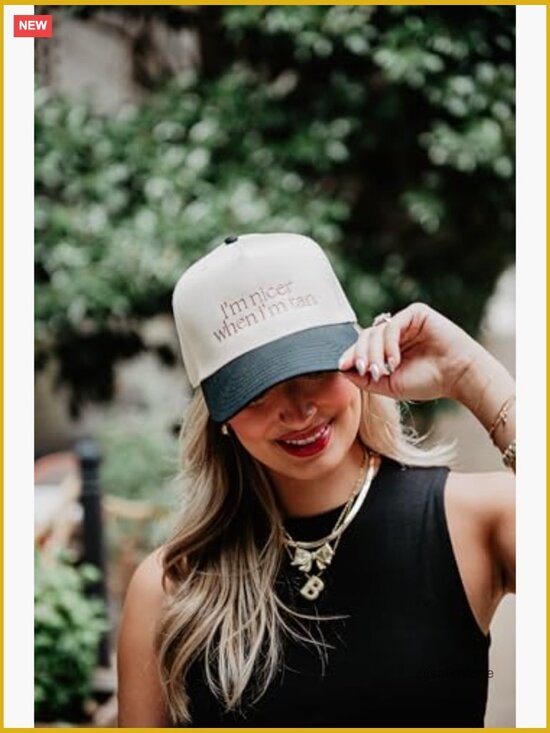 Vintage Two-Toned Baseball Cap - Embroidered Humor Hat - Snapback Trucker Hat main image 5